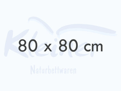 Steppbetten 80 x 80 cm