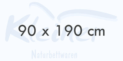 Unterbett 90 x 190 cm