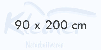 Unterbett 90 x 200 cm
