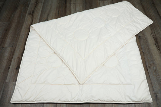 Steppbett Merinowolle kbT 80 x 80 cm